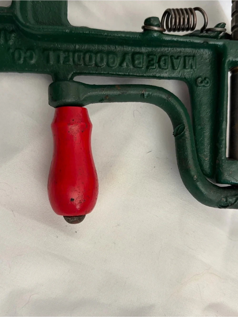 Vintage White Mountain No3 Apple Parer, Corer Slicer Green with Box and Manual